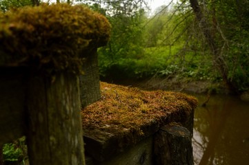 Old berth on the river