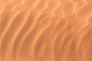 Beach sand or desert sand