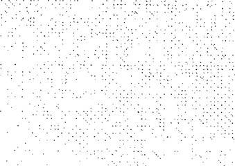 Old Pattern Grunge Texture Background, Grungy Abstract Dotted Vector, Halftone Scratch Monochrome