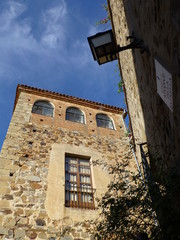 Fototapeta na wymiar Extremadura. City of Caceres.Spain. Unesco World Heriatge Site