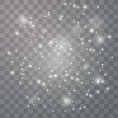 Glow glittering star dust 