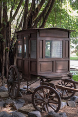 Fototapeta premium Antique Horse Drawn Carriage