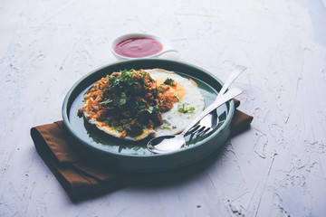 Anda or Egg ghotala is a popular innovative tasty recipe from Surat, Gujrat