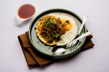 Anda or Egg ghotala is a popular innovative tasty recipe from Surat, Gujrat