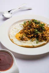 Anda or Egg ghotala is a popular innovative tasty recipe from Surat, Gujrat