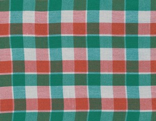 Tissu &eacute;cossais de style campagnard.