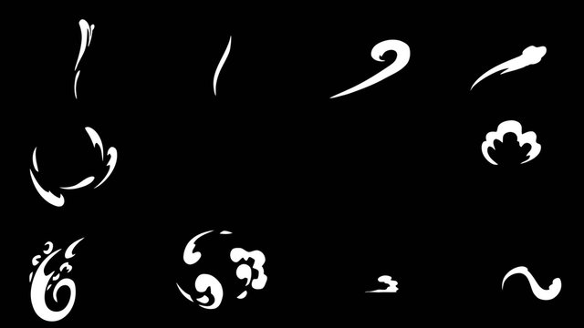 Smoke Animations Pack 5