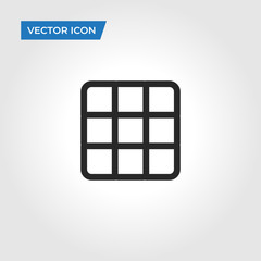 Rubik's Cube vector icon