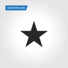Star vector icon