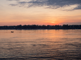Sonnenuntergang in Vietnam