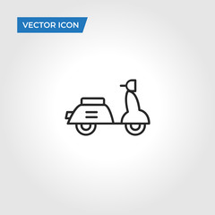 Scooter vector icon