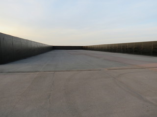 leeres Silo in Mitteldeutschland