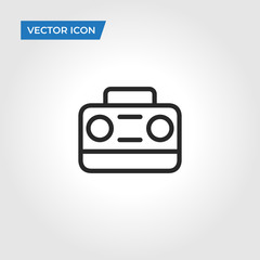 Radio vector icon