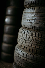 Obraz premium tire column