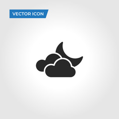 Night vector icon