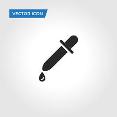 Pipette vector icon