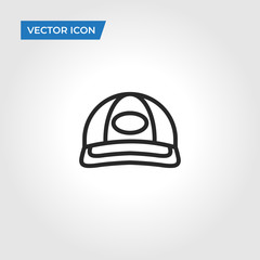 Cap vector icon