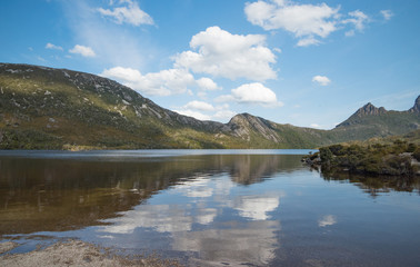 Cradle Mountain Reflections on Lake