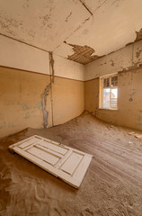 Room in a deserted building, Namibia