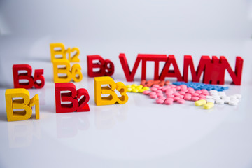 Pigment, tablet or pill. A collection of medicines and vitamins. Dietary supplementation