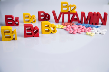 Pigment, tablet or pill. A collection of medicines and vitamins. Dietary supplementation