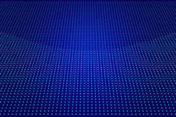 blue tech texture with turquoise curved dots, copy space
