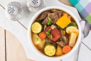Hungarian soup goulash.