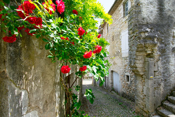Dorfidylle in Larnas in der Ardeche