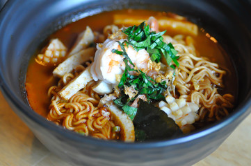 noodles or seafood noodle