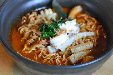 noodles or seafood noodle