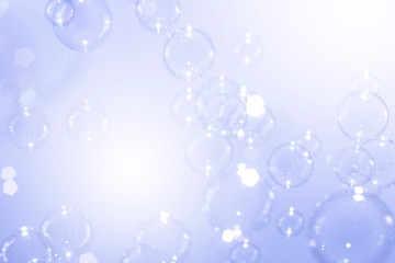 purple bubbles abstract background.