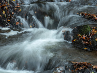 Wasserlauf Langzeitaufnahme