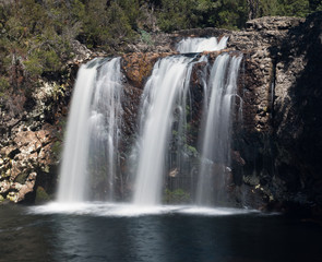 Obraz premium Beautiful Waterfall on Cradle Mountain
