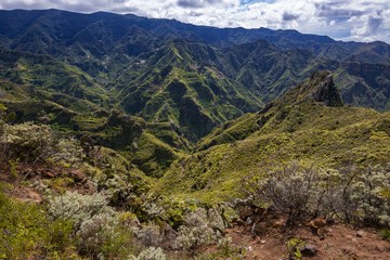 Rural park Anaga, Tenerife, Canary Islands, trekking