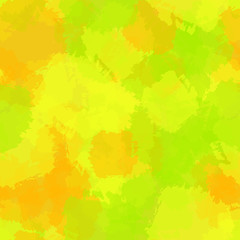 Fototapeta na wymiar Seamless abstract vector watercolor background yellow