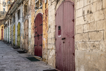 Fototapeta na wymiar Maltese Doors