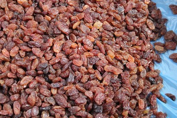 Sweet and delicious raisins