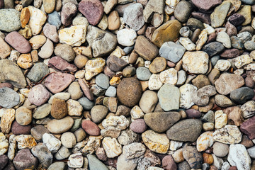 Pebbles stone background