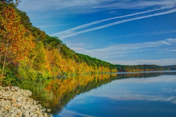 lake in mountains