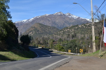 ruta a la cordillera