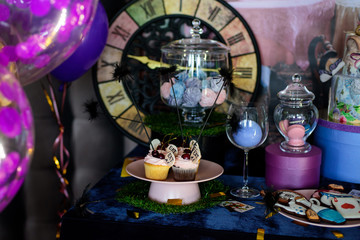 Decorations for a mad tea party Alice in Wonderland