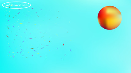 Colorful abstract space background picture wallpaper.