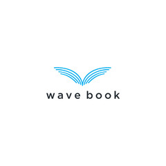 wave icon, water splash vector, abstract wave logo design vector template