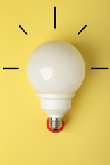 Concetto di idea ispirazione