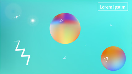 Colorful abstract space background picture wallpaper.