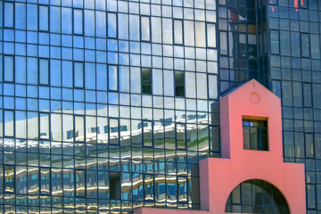Modern buildings in Lisbon