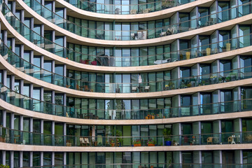 Modern buildings in Lisbon