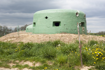 stalowa kopuła przeciwpancerna © qrrr