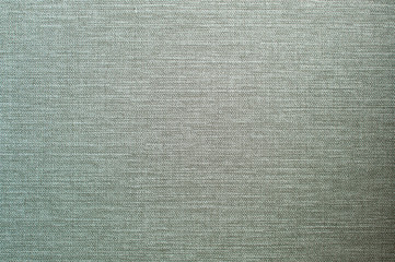 Linen natural woven texture of green color for backgrounds