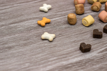 Pet food, snacks for dogs